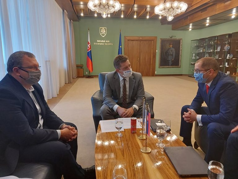 Rokovanie s Ministrom dopravy a výstavby Slovenskej republiky